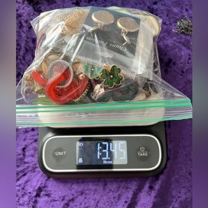 1lbs 3oz of wearable earrings